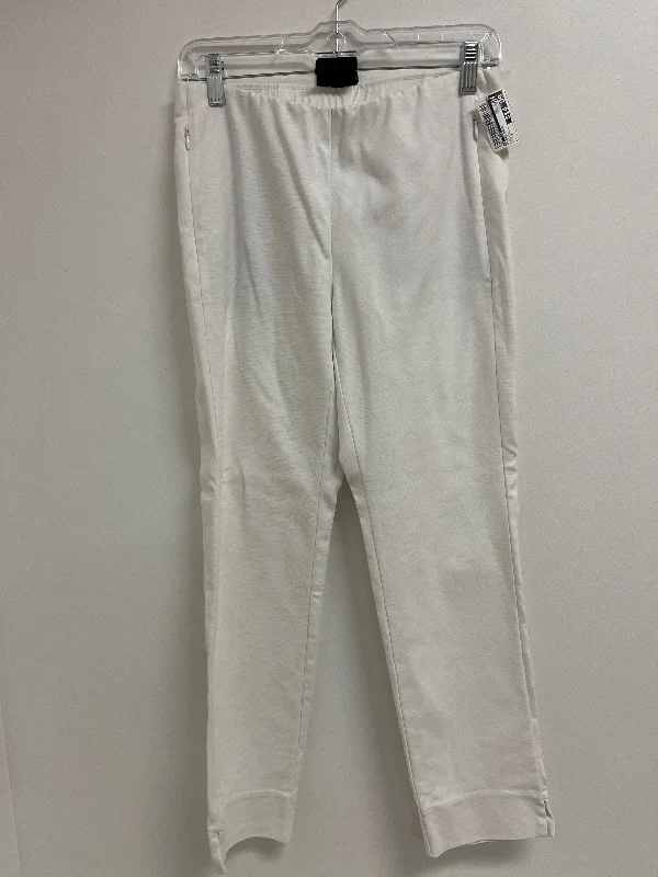 Bold patterned pants for standout fashion statements -Pants Other By J. Jill In White, Size: 4