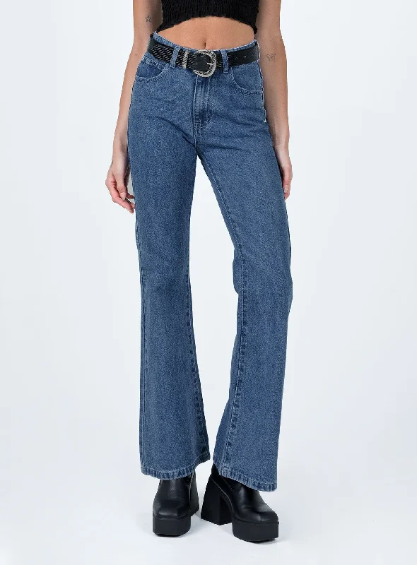 Valentine's Day Jeans for Romantic -Cabarita Lounge Denim Jeans Dark Wash