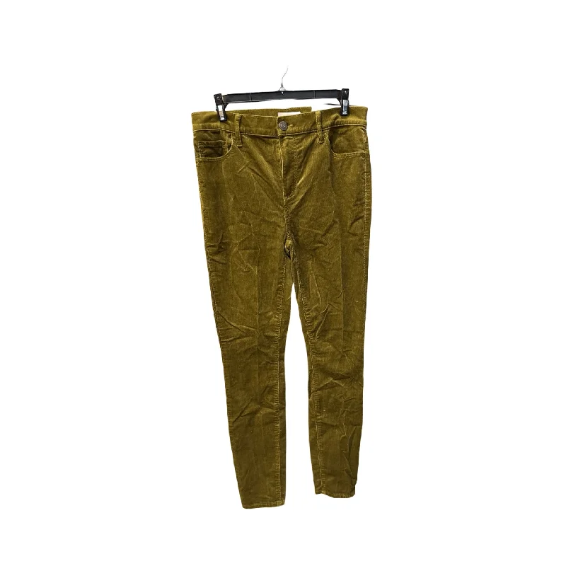 Lightweight jogger pants for summer evening strolls -Pants Corduroy By Loft In Green, Size: 4