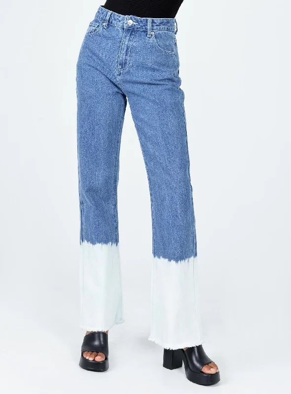 Four Pocket Jeans for Simplicity -Myrtle Mid Slouch Denim Jeans