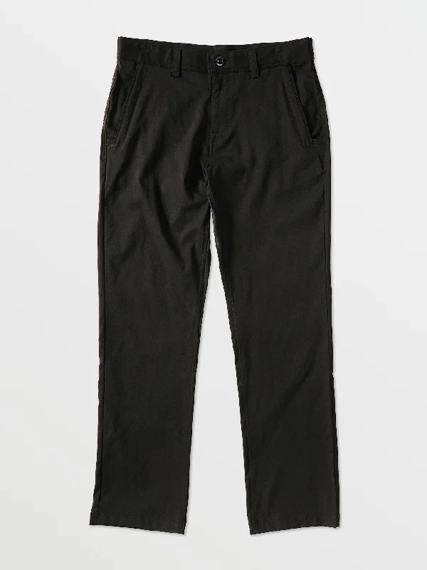 Metal Button Jeans for Classic -Frickin Tech Chino Pants - Black