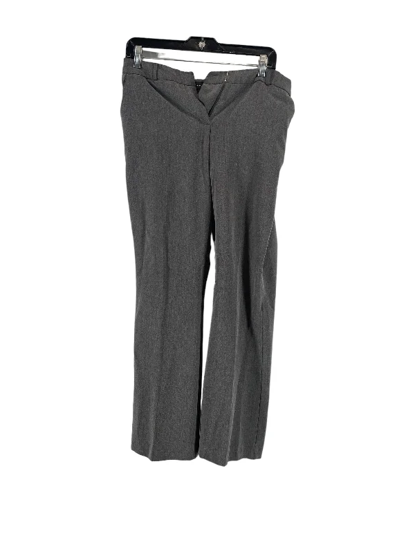 Durable canvas pants for heavy-duty work use -Pants Dress By Simply Styled In Grey, Size: 4