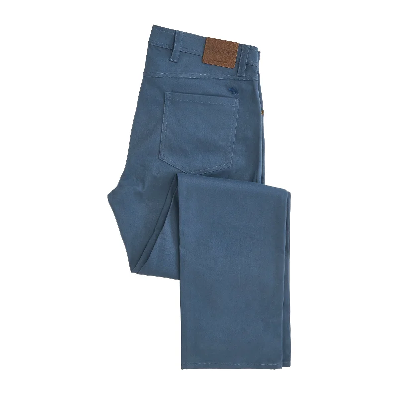 Quick-dry travel pants for adventurous globetrotters -Classic Five Pocket Pant Dark Denim