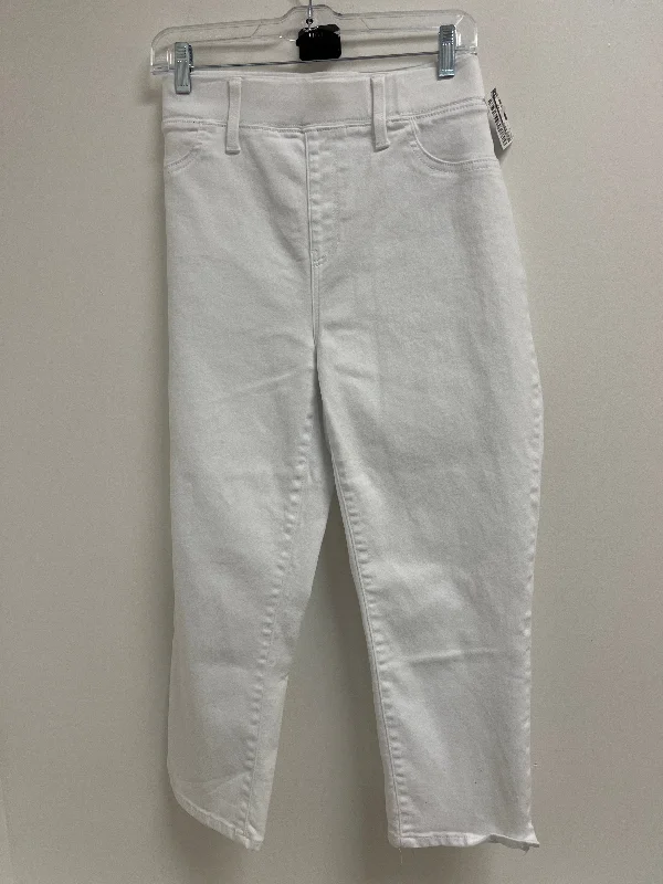 Casual twill pants for easygoing daily outfits -Pants Other By Terra & Sky In White, Size: 14