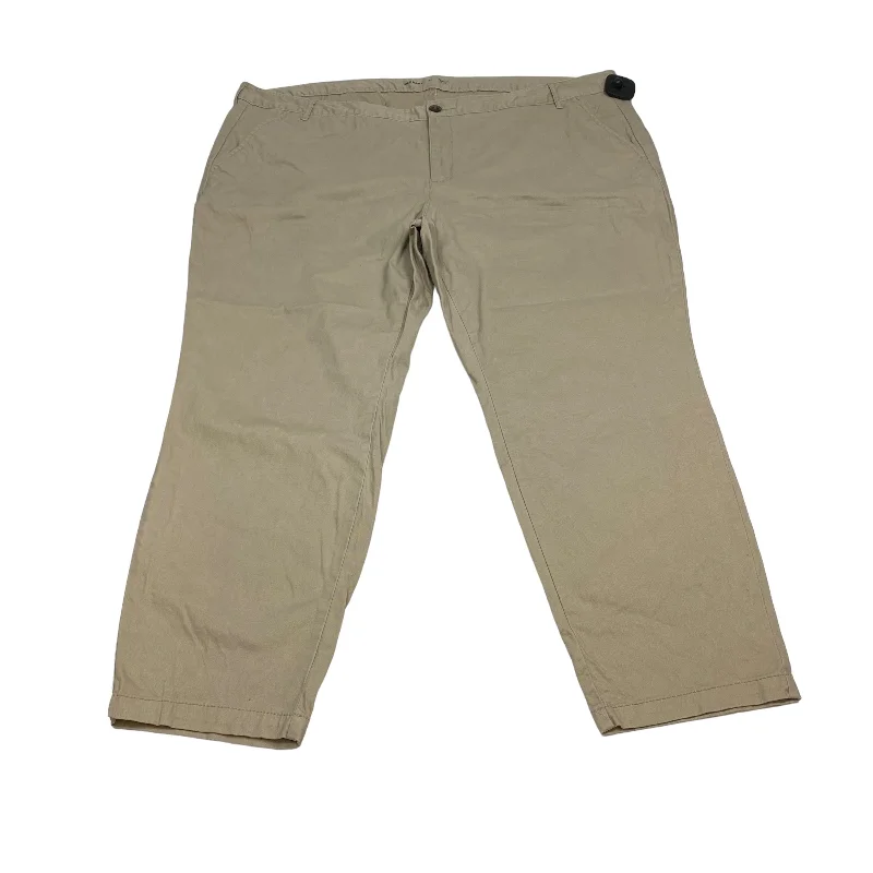 Weather-resistant pants for unpredictable climate needs -Pants Chinos & Khakis By Old Navy In Tan, Size: 24