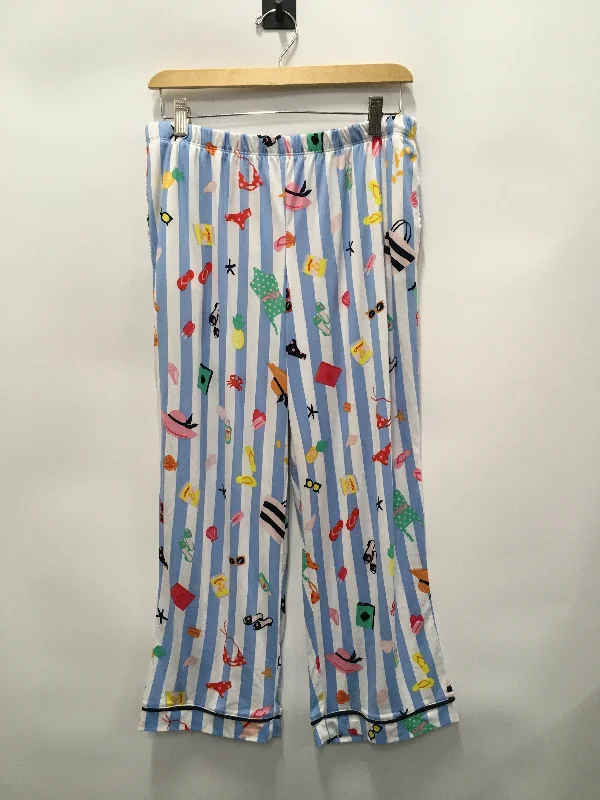 Quick-dry travel pants for adventurous globetrotters -Pants Lounge By Kate Spade In Striped Pattern, Size: M