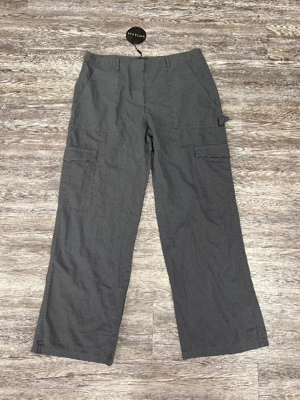 Classic straight-leg pants for versatile daily wear -Pants Cargo & Utility By White Fox In Grey, Size: Xl