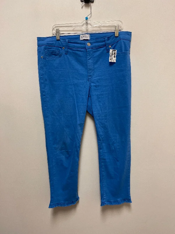 Stretchy skinny pants for figure-hugging appeal -Pants Other By Crown And Ivy In Blue, Size: 14