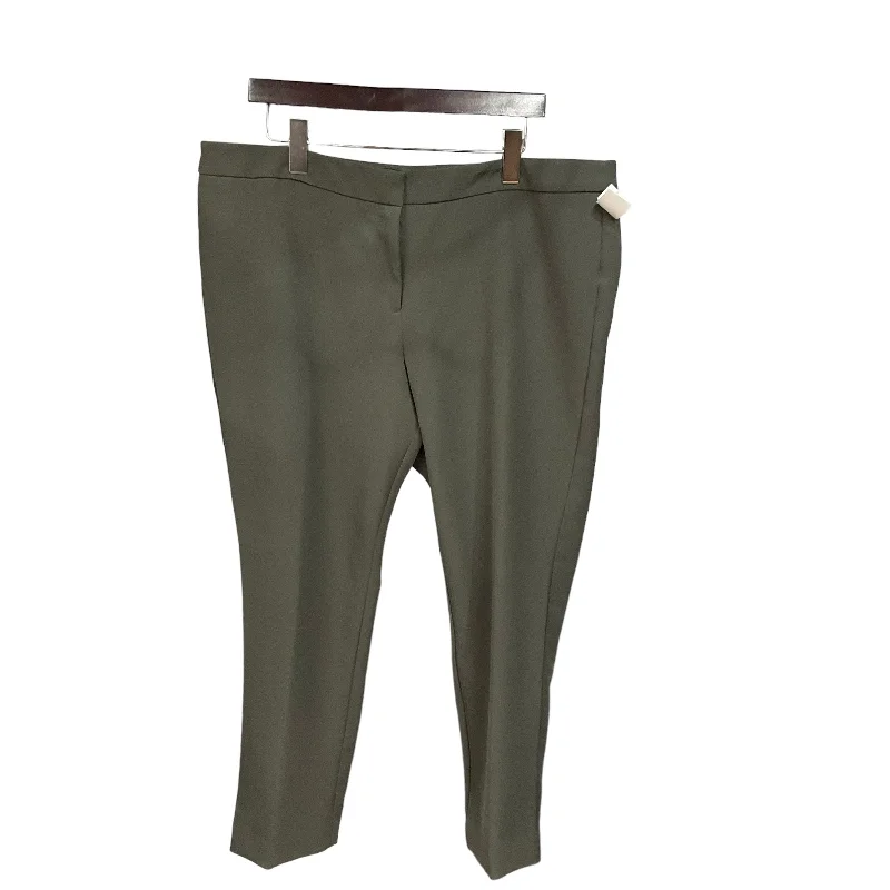 Vintage denim pants for timeless rugged style -Pants Other By Worthington In Green, Size: 18