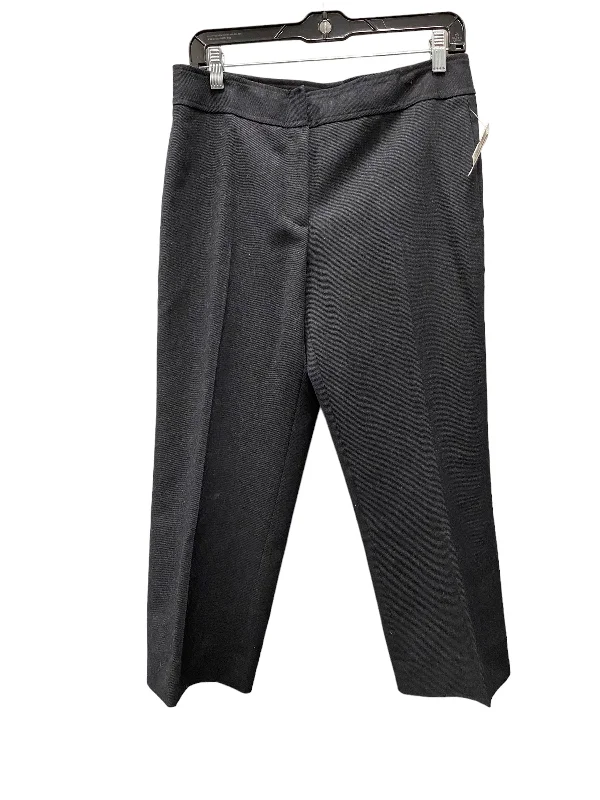 Breathable cotton pants for all-day summer ease -Pants Cropped By Cmc In Grey, Size: 10