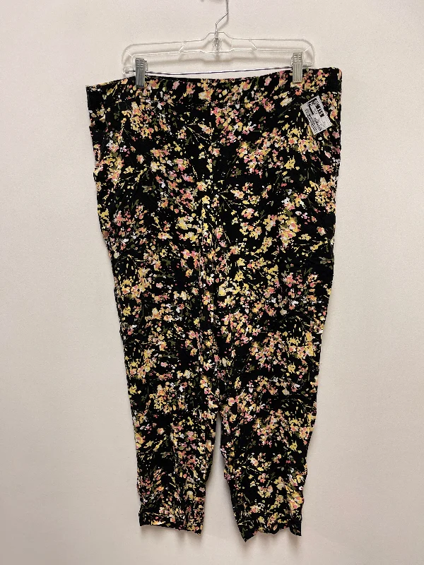 Tailored khaki pants for smart casual attire -Pants Other By Jessica Simpson In Floral Print, Size: 16