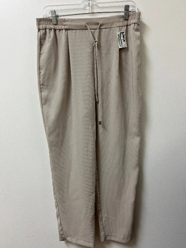 Comfortable stretch pants for casual daily wear -Pants Other By Zara In Cream, Size: 8