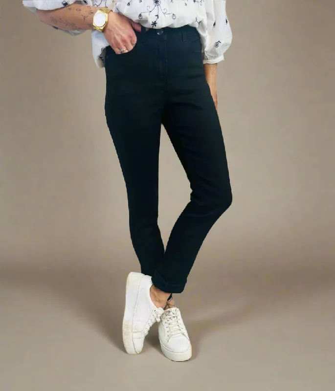 Birthday Jeans for Celebration -Black Stretch Slim Leg Jeans