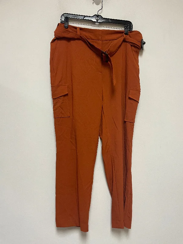 Tailored ankle pants for chic office outfits -Pants Other By Calvin Klein In Orange, Size: 12