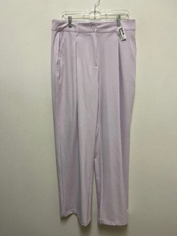 Lightweight cargo pants for summer camping trips -Pants Dress By Wild Fable In Purple, Size: 14