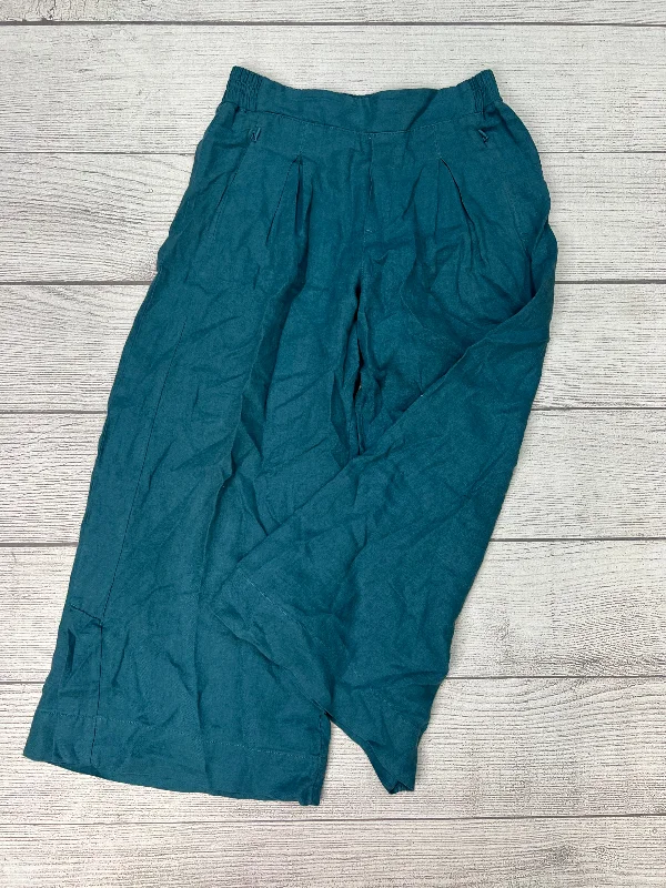 Comfortable stretch pants for casual daily wear -Pants Cropped By Athleta In Blue, Size: S