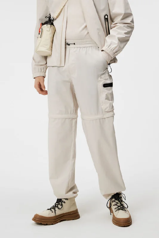 Weather-resistant pants for unpredictable climate needs -Glossa Zip-Off Pants