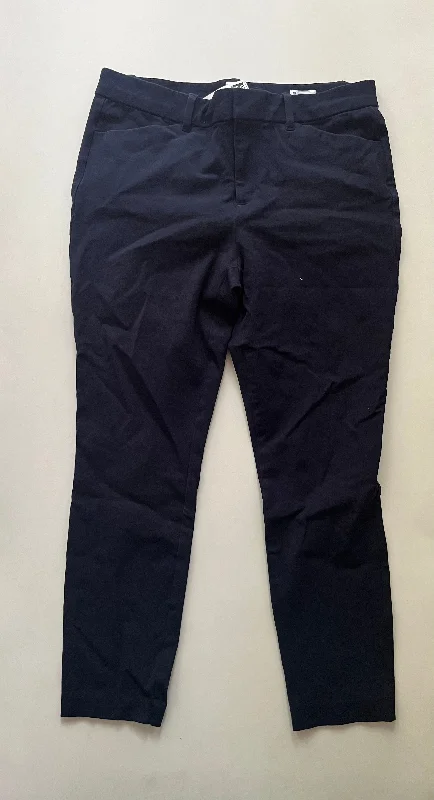 Tailored khaki pants for smart casual attire -Pants Ankle By Gap In Blue, Size: 10