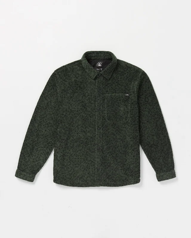 Affordable Jeans for Budget -Bowered Light Long Sleeve Shirt - Squadron Green