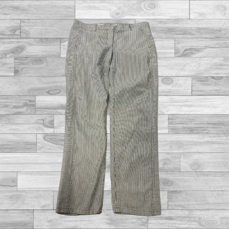 Breathable linen pants for hot summer days -Pants Ankle By Gap In Grey, Size: 8