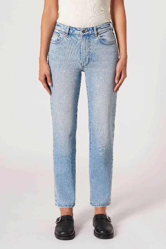 High-end Jeans for Exclusivity -Mica Vintage Indigo Straight Pasadena Jean