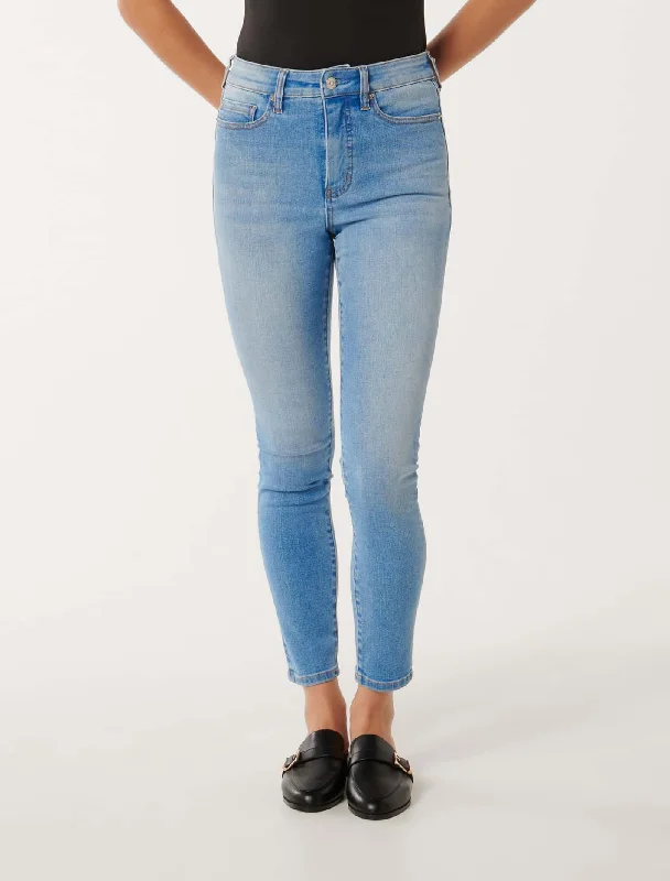 Khaki Jeans for Different -Bella Skinny Jeans