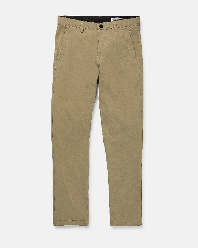 Light Wash Jeans for Casual -Frickin Tech Chino Pants - Dark Khaki