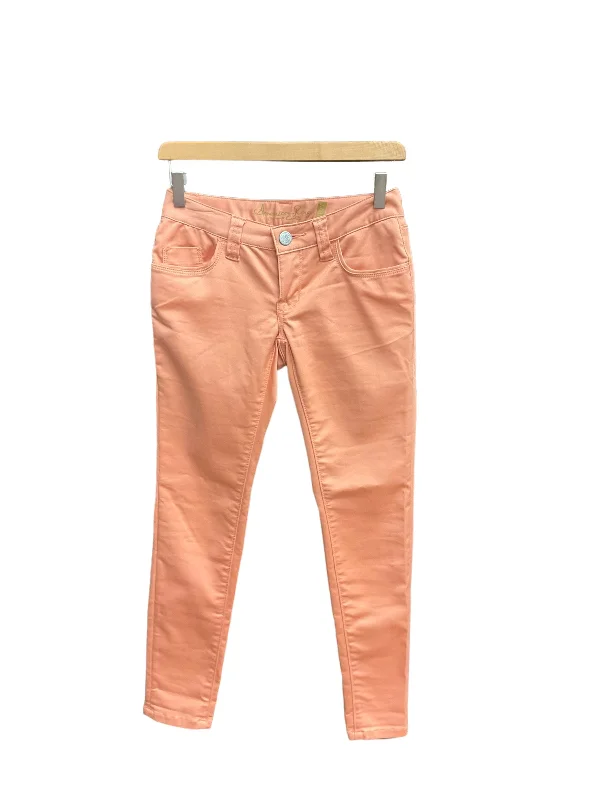 Rugged ripstop pants for extreme adventure durability -Pants Ankle By Clothes Mentor In Peach, Size: 0