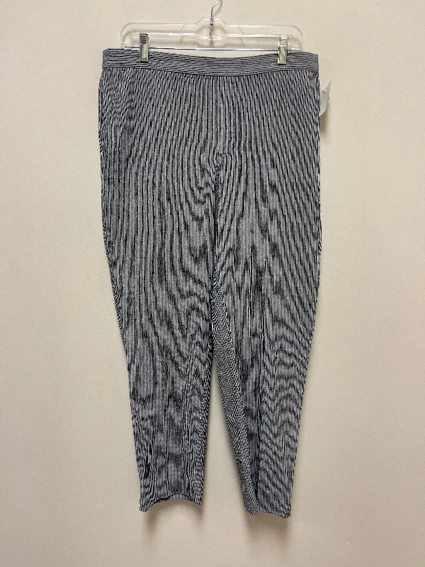 Lightweight jogger pants for summer evening strolls -Pants Chinos & Khakis By Banana Republic In Striped Pattern, Size: 10