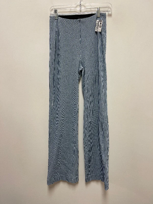 Windproof pants for chilly outdoor activities -Pants Wide Leg By Lysse In Striped Pattern, Size: S