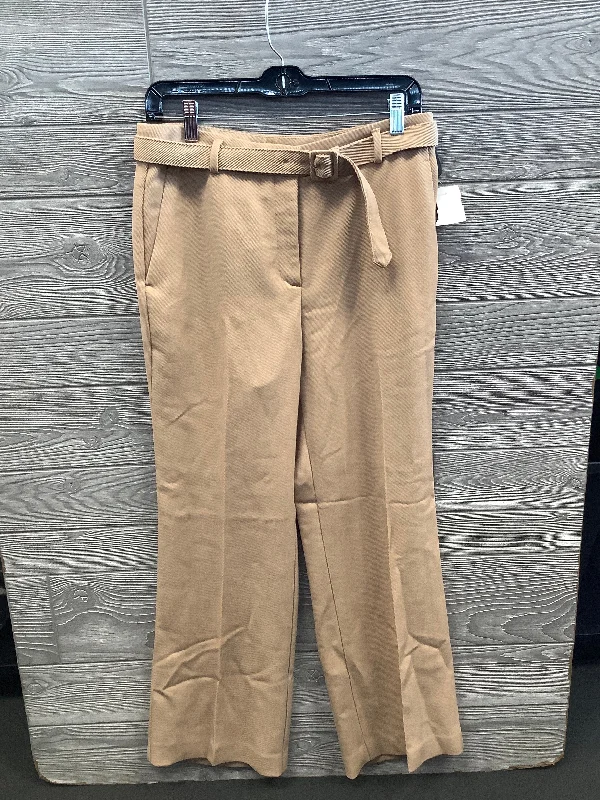 Relaxed chino pants for casual Friday offices -Pants Dress By Ann Taylor In Tan, Size: 6petite