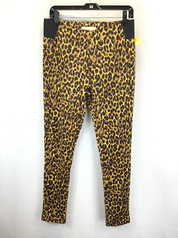 Insulated ski pants for alpine adventure warmth -Pants Ankle By Clothes Mentor In Leopard Print, Size: L