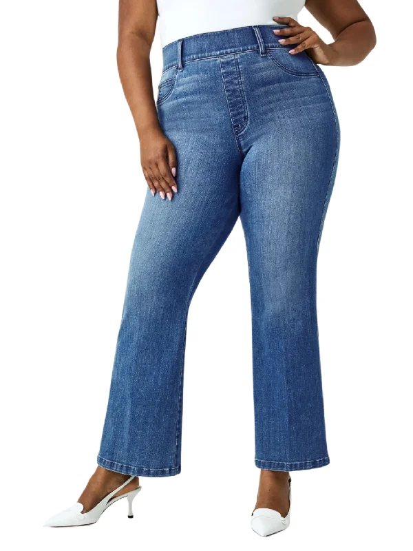 Relaxed Jeans for Comfortable -Spanx Kick Flare Jeans