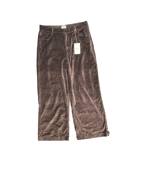 Pleated trousers pants for sophisticated gentleman charm -Pants Other By Dl1961 In Brown, Size: 34