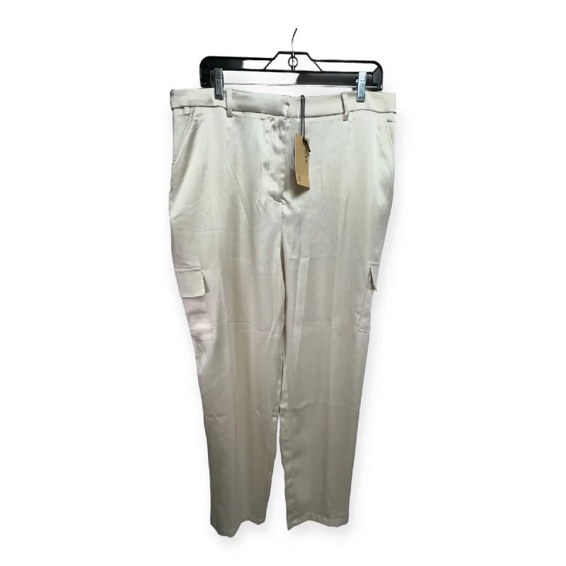 Classic straight-leg pants for versatile daily wear -Pants Other By Bailey 44 In Cream, Size: Xl