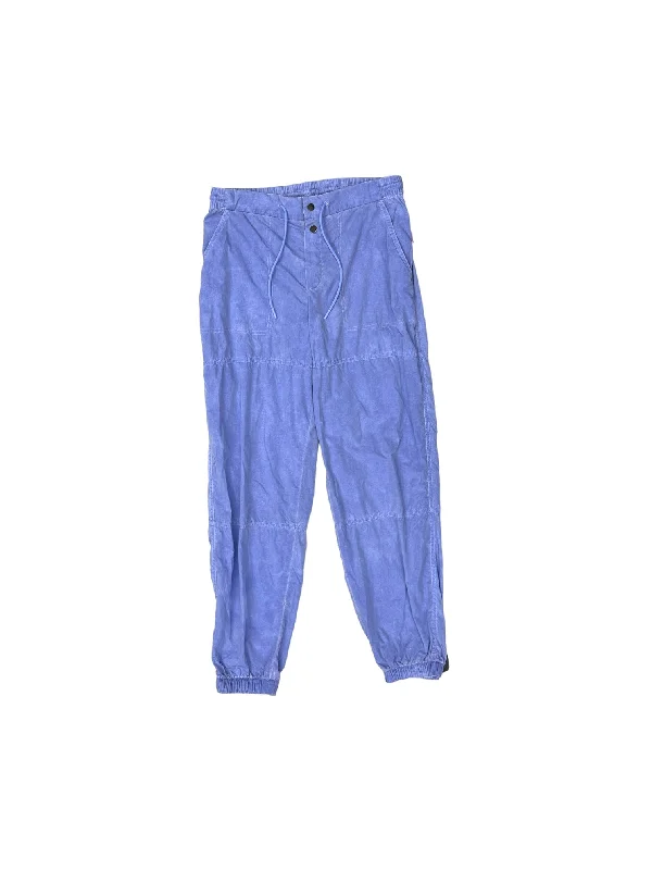 Breathable cotton pants for all-day summer ease -Pants Cargo & Utility By Athleta In Blue, Size: 4