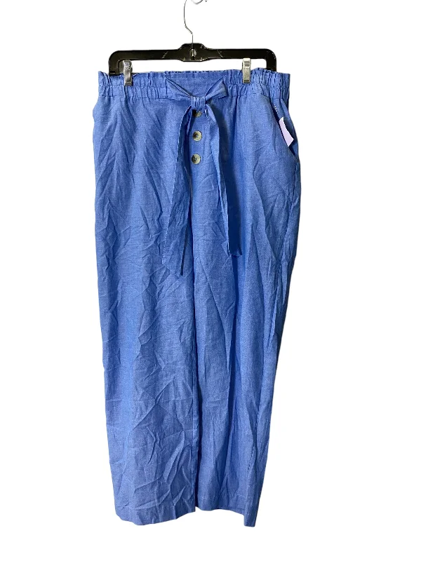 Quick-dry pants for active sports enthusiasts -Pants Lounge By Main Strip In Blue, Size: 16