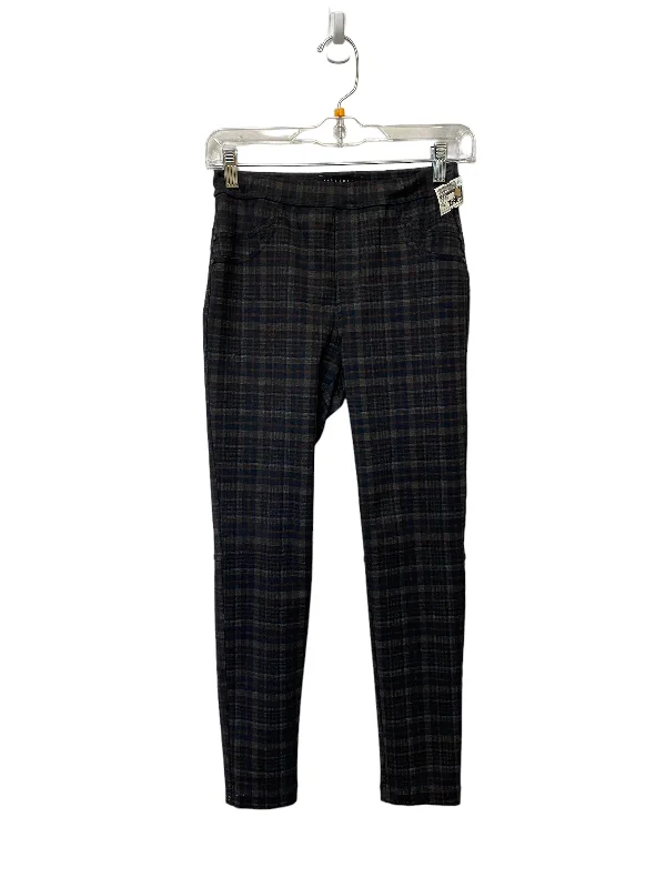 Tailored slim pants for polished business looks -Pants Dress By Sanctuary In Plaid Pattern, Size: Xs