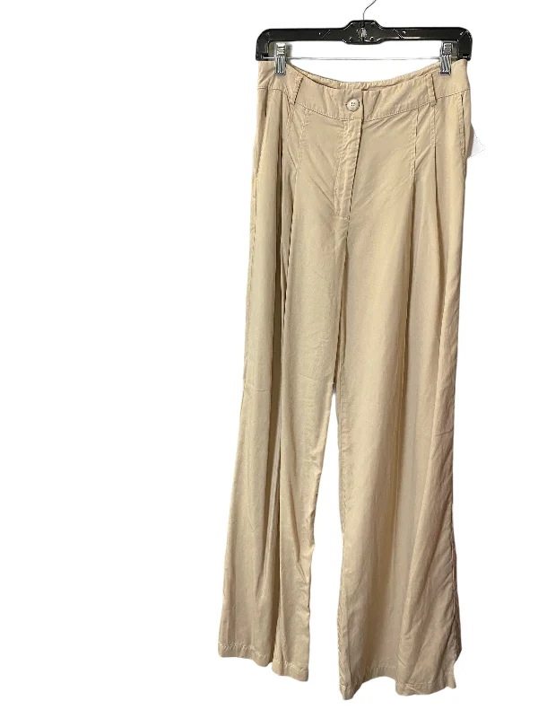 High-performance ski pants for snowy mountain slopes -Pants Linen By Amadi In Tan, Size: S