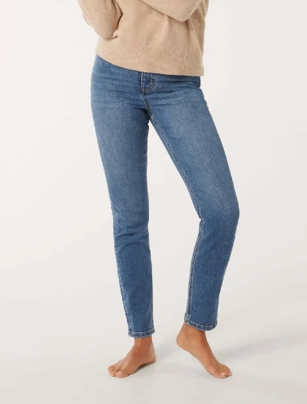 A-line Skirt Jeans for Grace -Myla Skinny Jeans