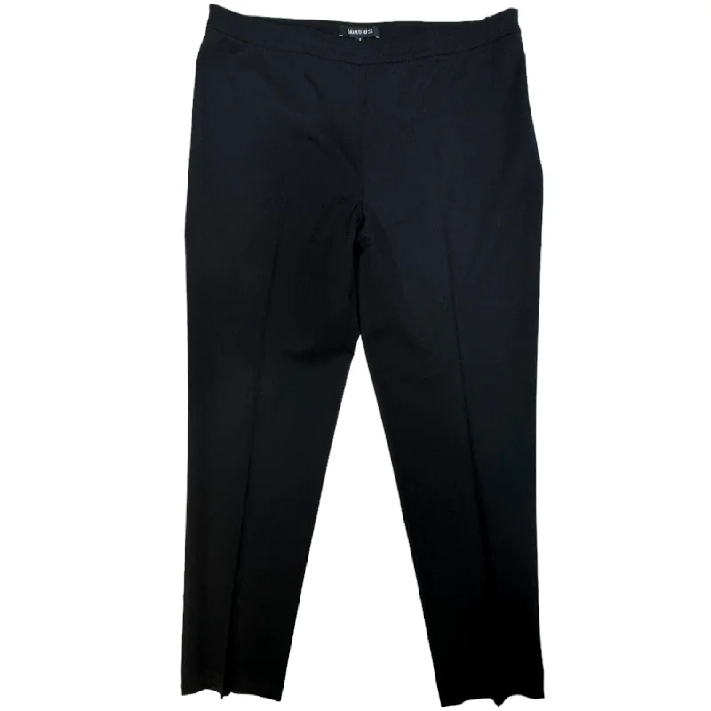 High-performance workout pants for marathon training days -Virgin Wool Bleeker Pants By Lafayette 148 In Black, Size: 8