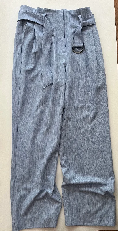 Casual twill pants for easygoing daily outfits -Pants Work/dress By Nine West Apparel In Blue, Size: 10