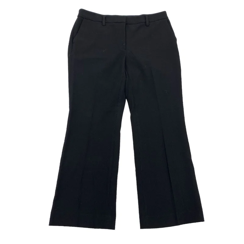 Lightweight travel pants for long flight comfort -BLACK PANTS DRESS by WHITE HOUSE BLACK MARKET Size:10