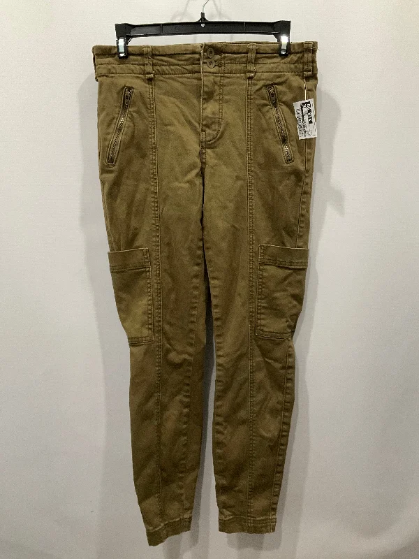 Cozy sweatpants pants for lazy Sunday mornings -Pants Cargo & Utility By Anthropologie In Green, Size: 2