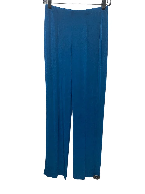 Breathable cotton pants for all-day summer ease -Pants Other By Chicos In Blue, Size: 0