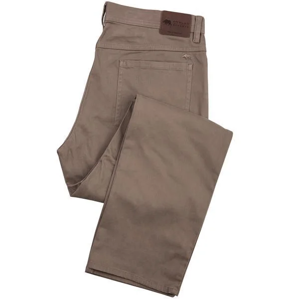 Bold patterned pants for standout fashion statements -Flex Five Pocket Stretch Pant Walnut