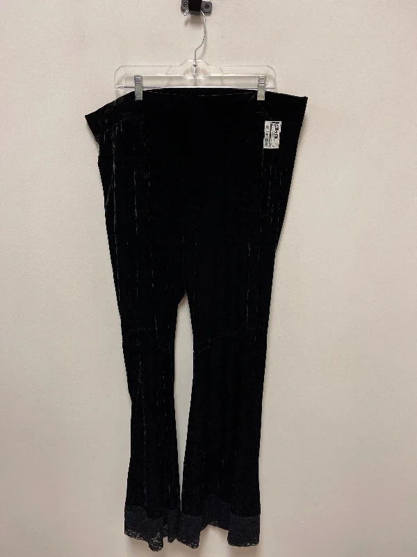 Relaxed cotton pants for breezy casual days -Pants Other By Torrid In Black, Size: 26