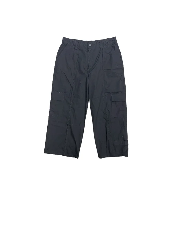 Lightweight cargo pants for summer camping trips -Pants Cargo & Utility By Kut In Black, Size: 12