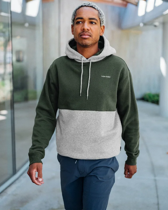 Colored Jeans for Variety -Divided Pullover Hoodie - Dark Forest