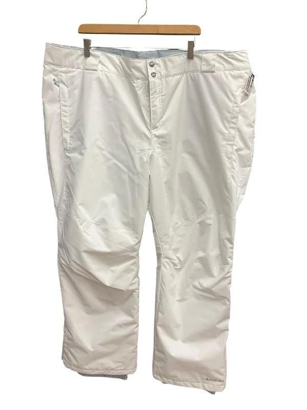 Lightweight jogger pants for summer evening strolls -Pants Other By Columbia In White, Size: 3x